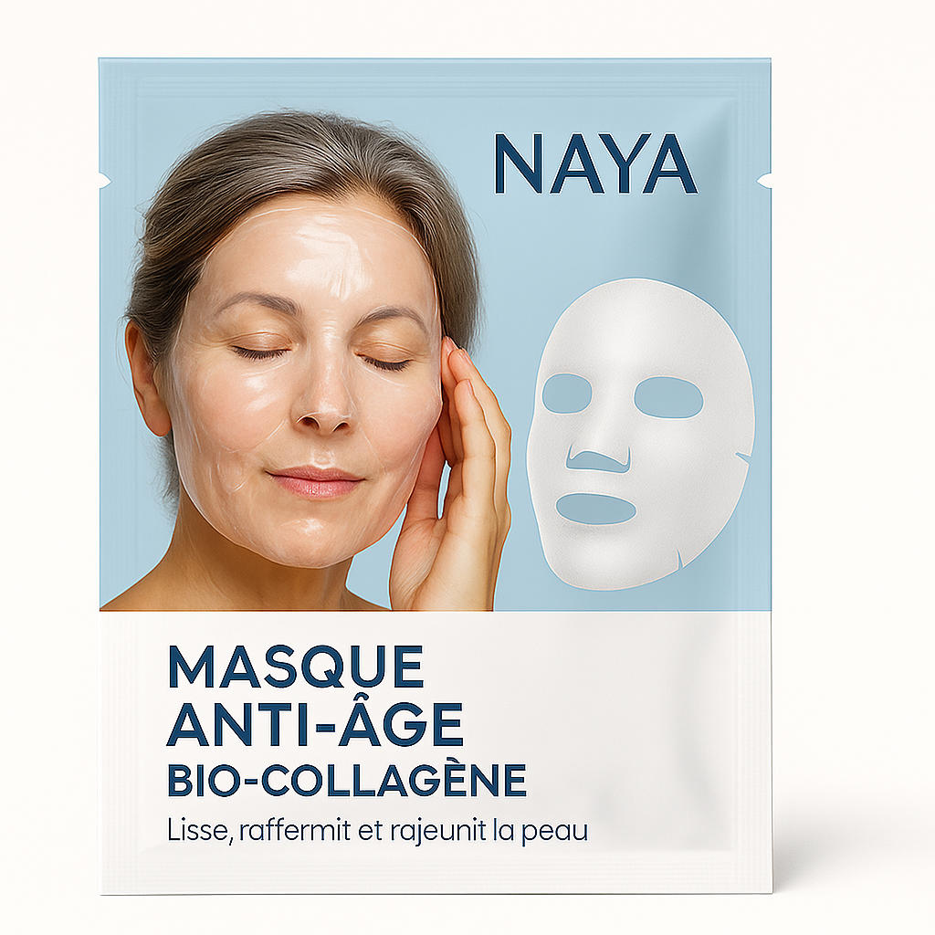 4x Masque Anti-âge Bio-Collagène