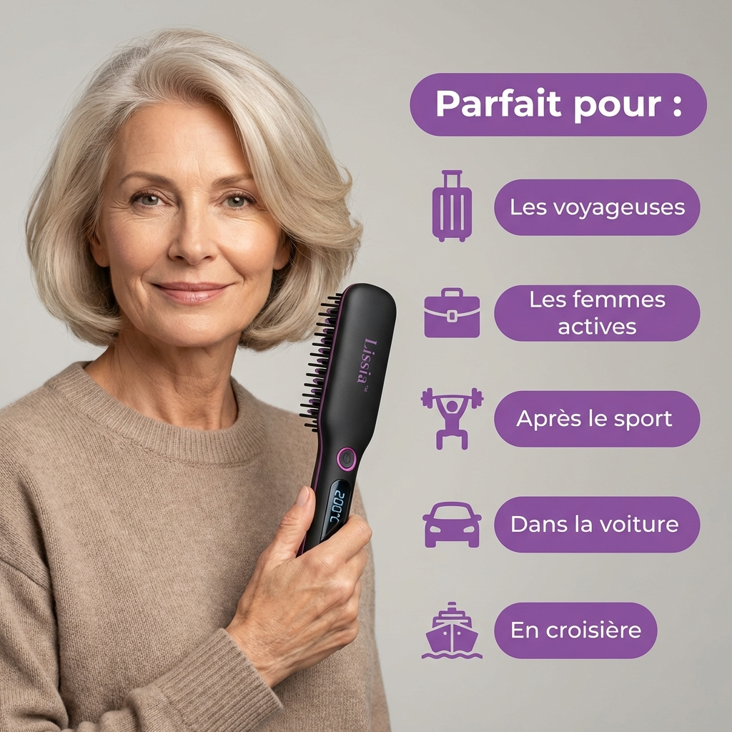 Lissia™ – Le lissage express, partout