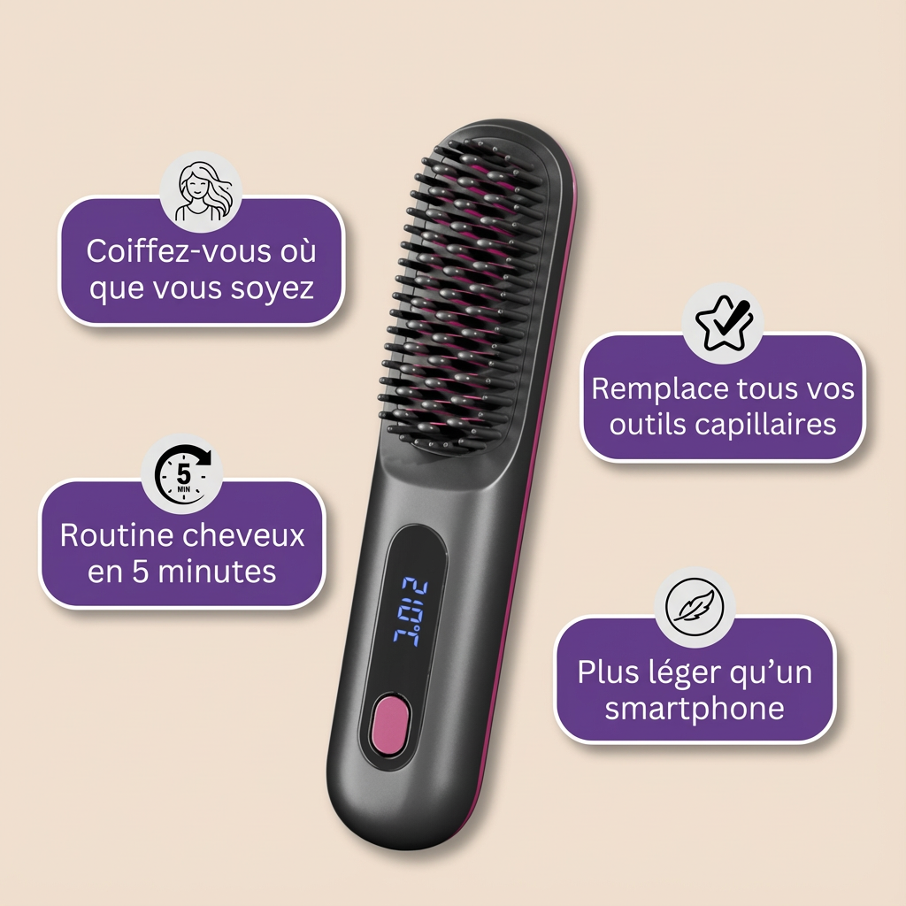 Lissia™ – Le lissage express, partout